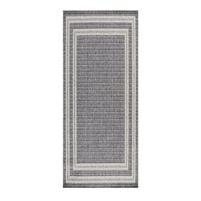 Jute balkonkleed - Aruba Double-Edge Grijs - sfeer