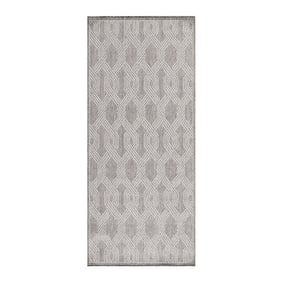Jute balkonkleed - Aruba Pattern Grijs - sfeer