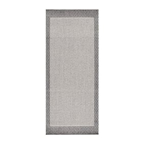 Jute balkonkleed - Aruba Edge Creme - product