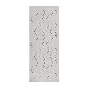 Jute balkonkleed - Aruba Arrow Creme - product