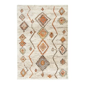 Hoogpolig vloerkleed - Blend Aztec Terra - product