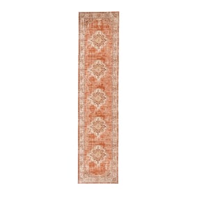 Vintage loper - Spring Medaillon Terra/Creme - sfeer