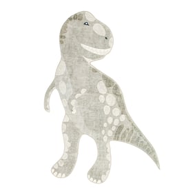 Wasbaar kindervloerkleed - Wild Dino - sfeer