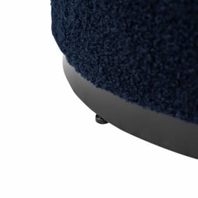 Poef - Teddy Donkerblauw - product
