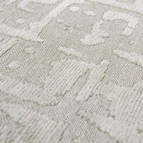Rond modern vloerkleed - Structures Baobab 9197 - sfeer