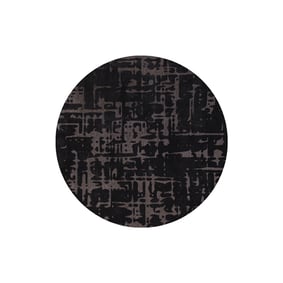 Rond modern vloerkleed - Structures Baobab 9200 - sfeer