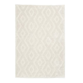 Scandinavisch vloerkleed - Lova Diamond Crème - sfeer