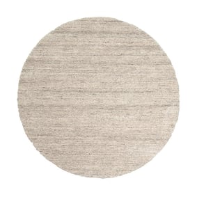 Rond Berber vloerkleed - Aicha Taupe - product