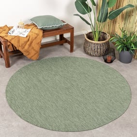 Rond buitenkleed - Costa Groen