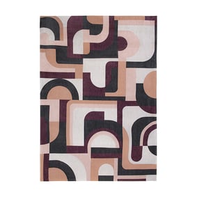 Modern vloerkleed - Nuance 9209 Roze - sfeer