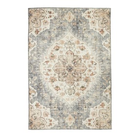 Vintage buitenkleed - Santo Mandala Blauw/Grijs - sfeer