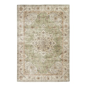 Vintage buitenkleed - Santo Medaillon Groen - sfeer