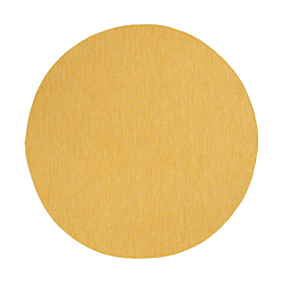 Rond buitenkleed - Costa Okergeel - sfeer