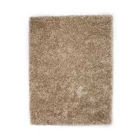 Shaggy vloerkleed - New Paulo Beige 126 - sfeer