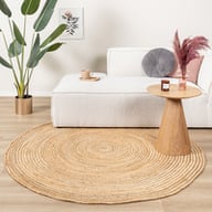 Rond Jute vloerkleed - Mirai Spiral Naturel