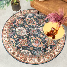 Rond vintage vloerkleed - Imagine Oriental Rustiek