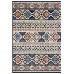 In- & Outdoorkleed - Plazo Aster Blauw - sfeer