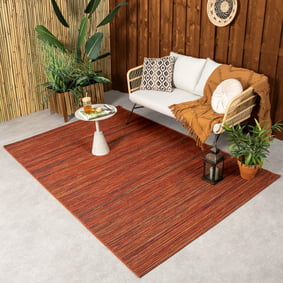 Outdoor vloerkleed - Torres Rood/Gemêleerd