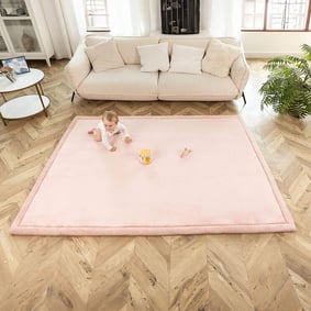 Zachte XL speelmat Ozzy - Roze
