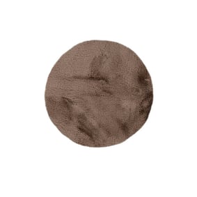 Ronde badmat hoogpolig - Rhine 225 Taupe - product