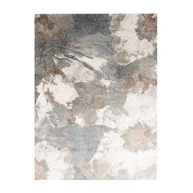 Wasbaar abstract vloerkleed - Misha Flow Multicolor - sfeer
