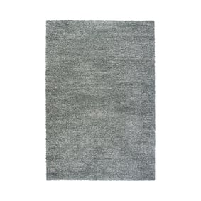 Hoogpolig vloerkleed - Myla Groen/Lichtgrijs 4747