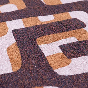 Retro vloerkleed - Kuba Bison 9335 - sfeer