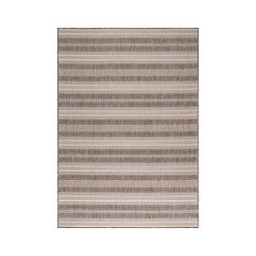 Gestreept buitenkleed - Sunara Beige - product