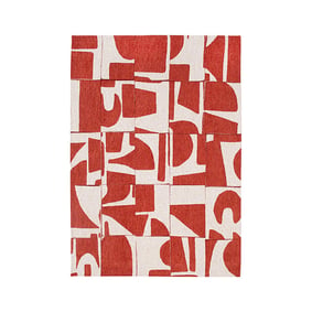 Modern vloerkleed - Papercut Rust 9364 - product