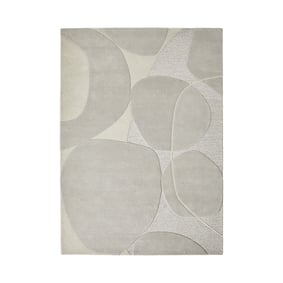 Modern wollen vloerkleed - Bolsena Grijs - sfeer