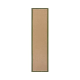 Jute loper - Herro Naturel/Groen - sfeer