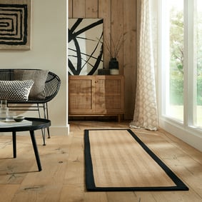 Jute loper - Herro Naturel/Zwart