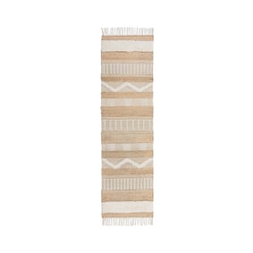 Jute loper - Jubio Medina Naturel/Creme - sfeer