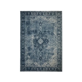 Oosters vloerkleed - Mannito Antique Blauw - sfeer