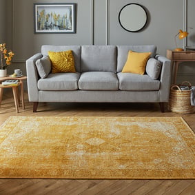 Oosters vloerkleed - Mannito Antique Geel