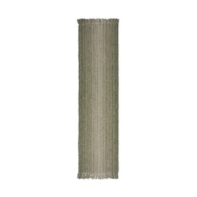 Jute loper - Motto Ombre Groen - sfeer