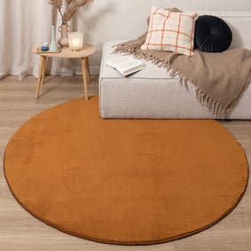 Rond wasbaar vloerkleed - Vivid Terra  - product