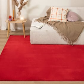 Wasbaar vloerkleed - Vivid Rood  - product