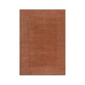 Effen vloerkleed - Tuscano Oranje - sfeer