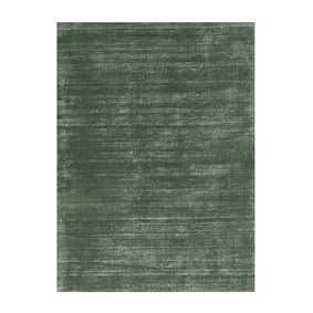 Viscose vloerkleed - Jean Donkergroen - sfeer