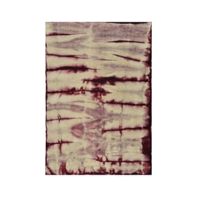 Wollen vloerkleed - Tiphaine Bordeaux