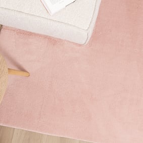 Wasbaar vloerkleed - Vivid Roze  - product