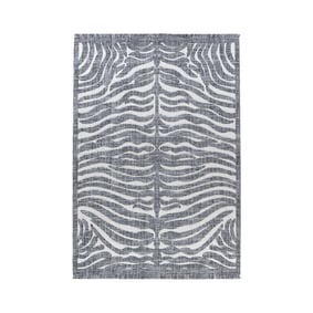 Modern vloerkleed - Sari Zebra 225 Grijs  - product