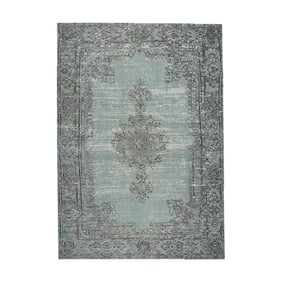 Vintage vloerkleed - Dreams Groen/Grijs - sfeer