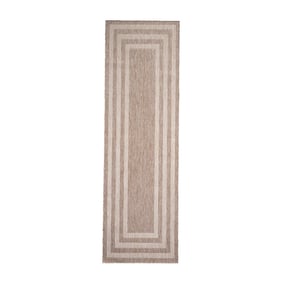 In- & Outdoor loper - Sierra Frame Beige/Creme  - product