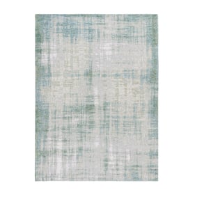 Modern vloerkleed - Grunge Turquoise - product