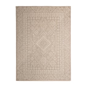 Jute buitenkleed - Atlas Aztec Bruin/Creme  - product