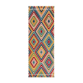 Binnen- en buitenloper - Bayo Diamond Multicolor - product