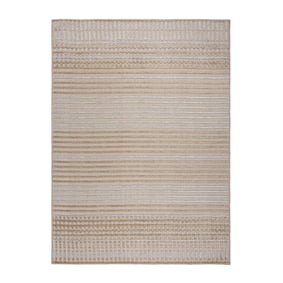 Wasbaar vloerkleed - Elto Stripe Beige - product