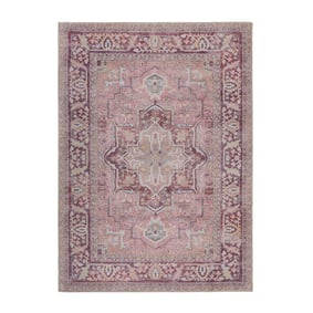 Wasbaar vloerkleed - Reido Traditional Roze - sfeer